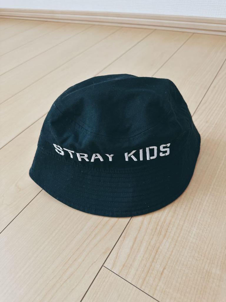[USED] STRAY KIDS Bucket Hat Black
