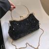 Sparkling Sequins Clutch Purses Fashion Handbag Wedding Party Shoulder Bag