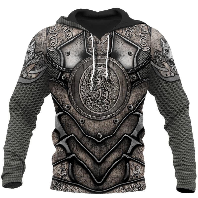

Tattoo Armor Role Playing Holy Day Hoodie Men s 3D Digital Print Men s Sweatshirt 7XL