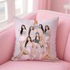 GGirls Generation Cushion Cover Pillow Case Soft Friendly Fabric  Concealed Zipper
