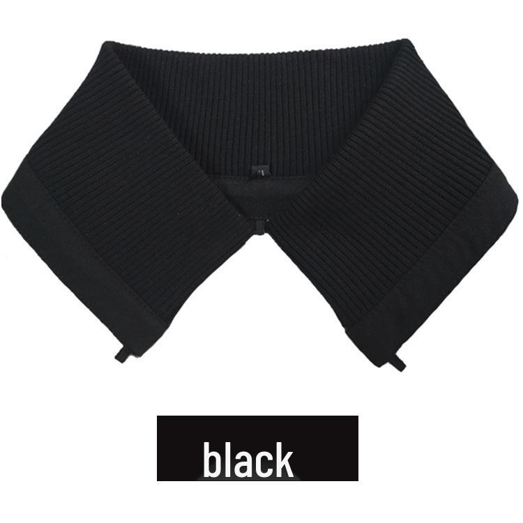 

Съемный, Легко моющийся бесшовный хлопковый воротник для детей и взрослых - Зимний, Защищающий от грязи дизайн