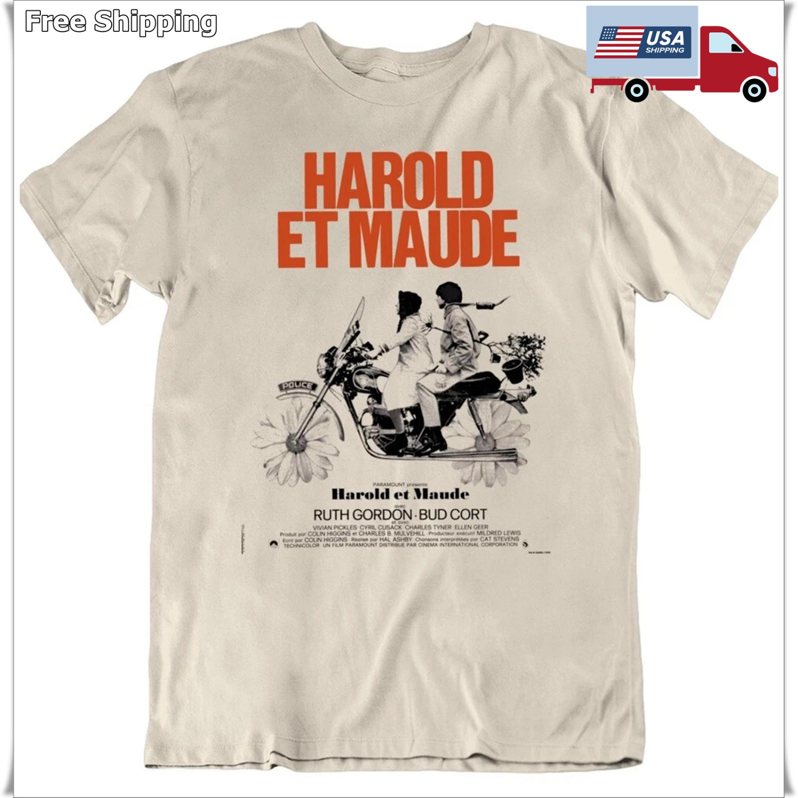 Harold And Maude French Movie Poster v2 T Shirt L