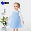 Minibala Girls' Sweet Mesh Splice Dress