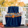 1 Stück New York Knicks Thema Decke - Digitaldruck, Polyester, Gemütlich für alle Jahreszeiten, Perfekt für draußen und Reisen