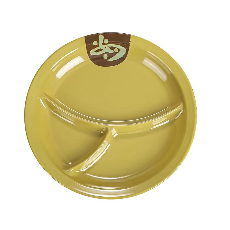 Ruhan Lebensmittelqualität Melamin 4-Fach unterteilter Teller