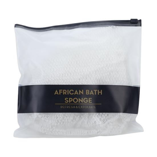 African Shower Net Exfoliating Sponge with Knots Body Scrubber Body Scrub Quick Drying Hygienic Shower Bathing Net