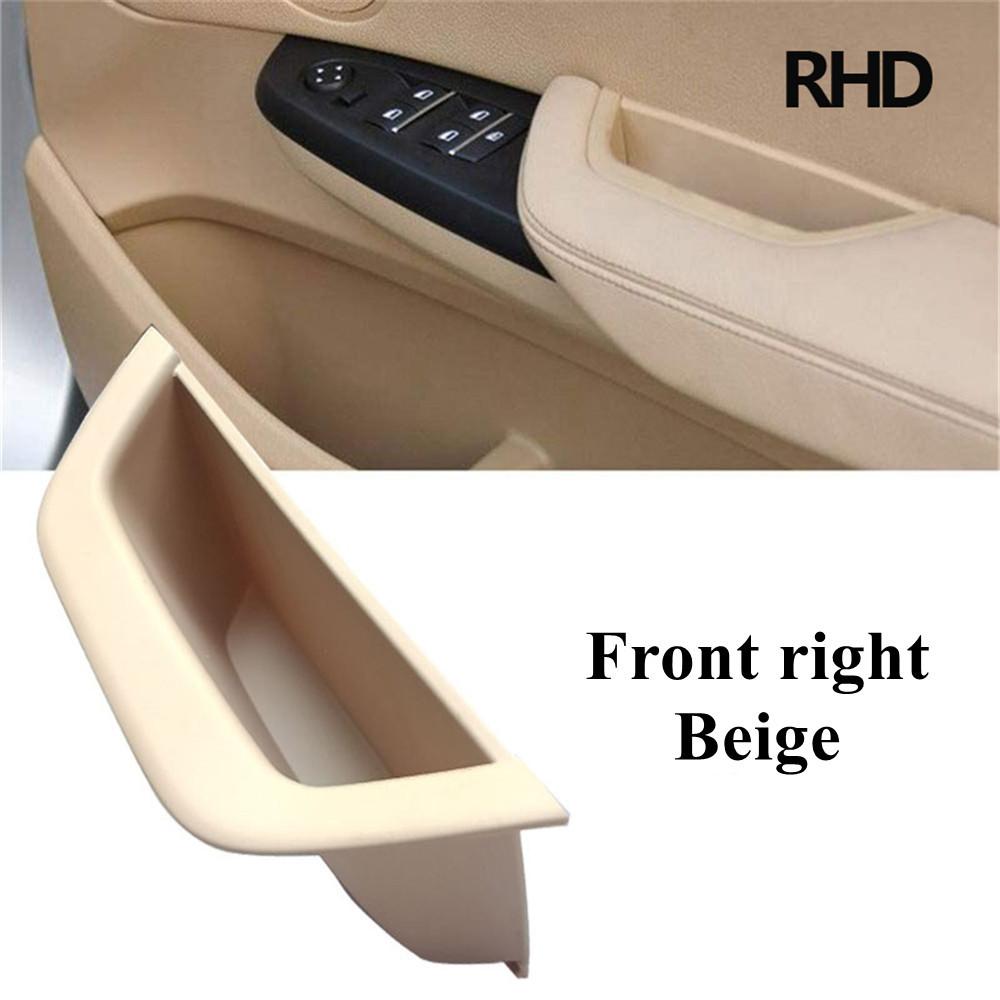 RHD Top-Qualität Auto-Innentürgriff mit Lederbezug Fahrerarmlehnenverkleidung für BMW X3 X4 F25 F26