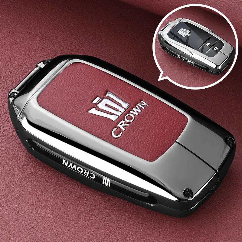 ANW1 2024 Toyota Crown Land Cruiser Key Set 14th Generation Special Product 13 Luxury Edition Automotive Parts 12 Buckle Case for Men