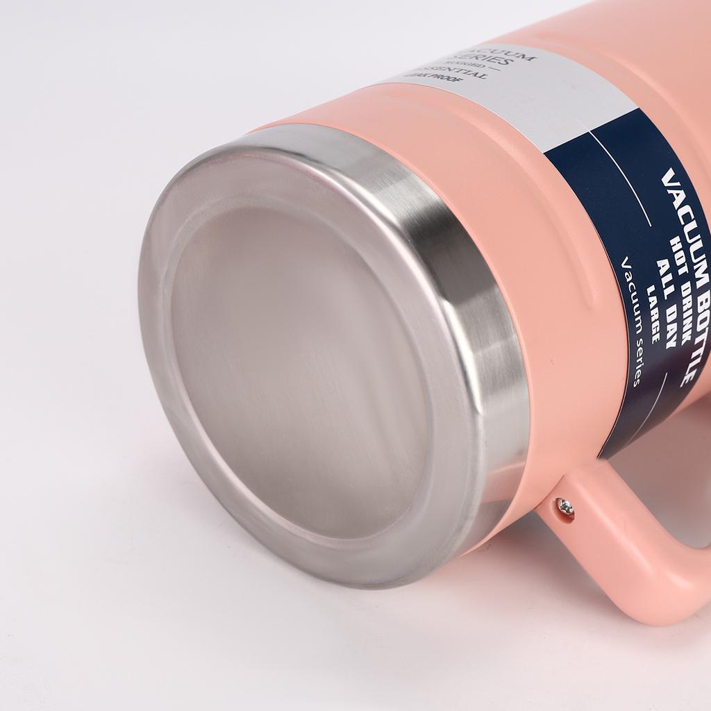 1pc Stainless Steel Insulated Cup, 1500ml Large-Capacity Handheld Gallon Water Jug, Fitness Sports Water Bottle Companion