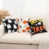 Halloween Pillow Cover, Halloween Embroidery Pillowcase,  Family Party Pumpkin  Decoration Pillowcase, Cushion Cover