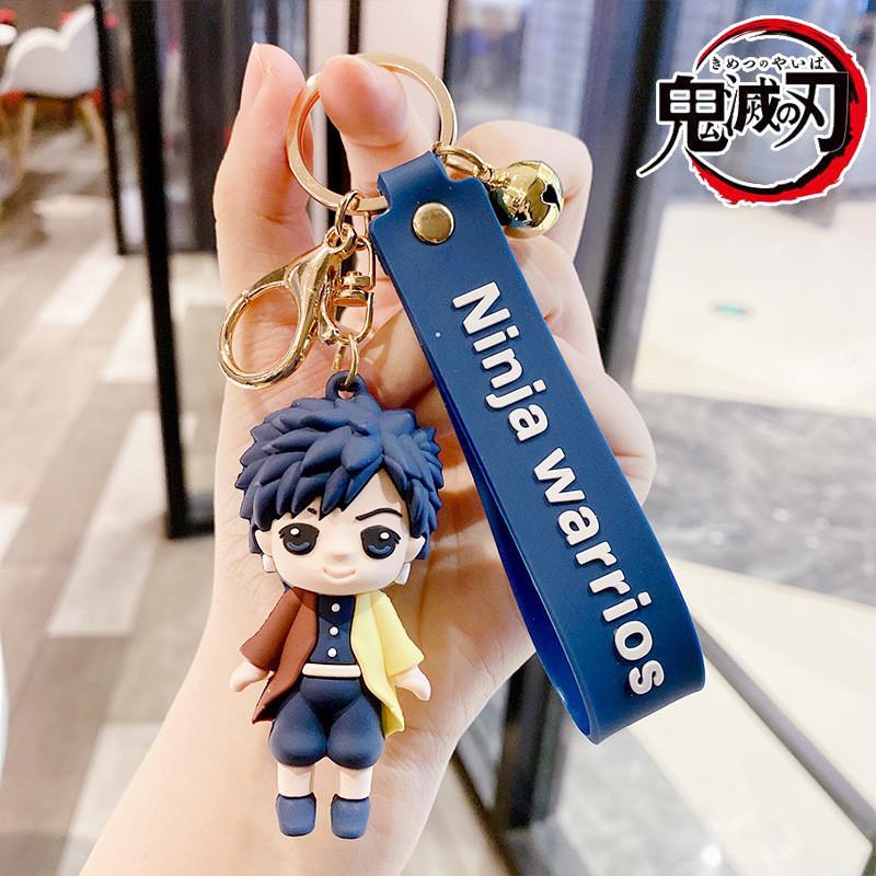 

Очаровательный брелок Истребитель демонов Тандзиро Акриловые аксессуары для различных случаев Giyu