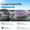 Mengshi M817 Tempered Glass Screen Protector: HD Explosion-Proof Car Navigation Interior Modification Accessory