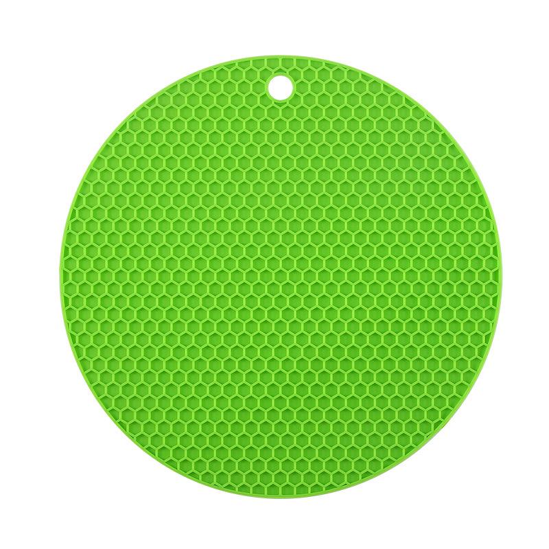 Xuanjun Nordic Style Silicone Honeycomb Insulation Mat: Versatile Air Fryer & Pot Coaster, Customizable Design.