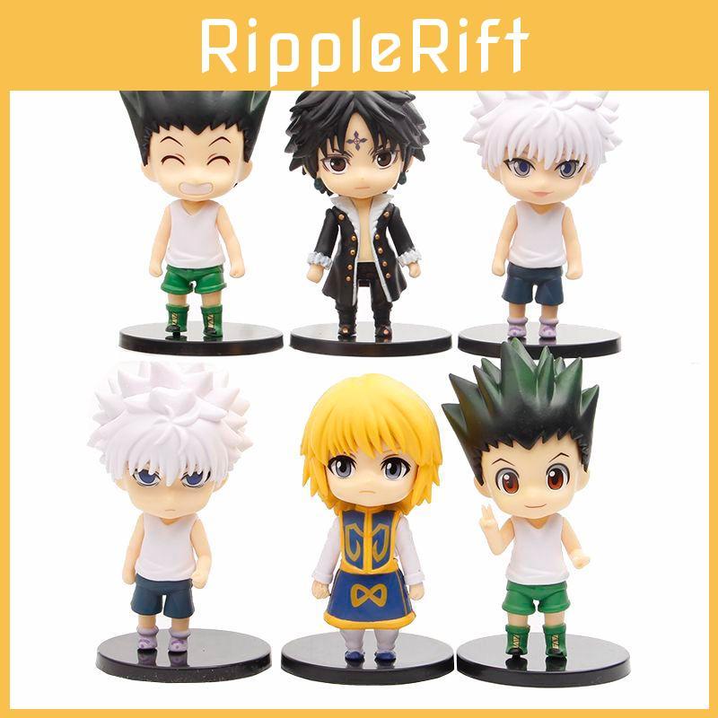 Hunter X Hunter Anime Killua 6 Pcs Handcrafted Figures For Gift And Play