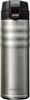 Kyocera CERAMUG Silver Ceramic Water Ceramic Vacuum Keeps Drinks Hot or Bottle/Coffee Mug, 500ml, One-Touch Closure, Interior, Insulation, Cold,