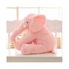 (60CM, Pink) Plush Elephant Doll Toy Children Sleeping Back Cushion Cute Stuffed Elephant Baby Accompany Doll Christmas Gift