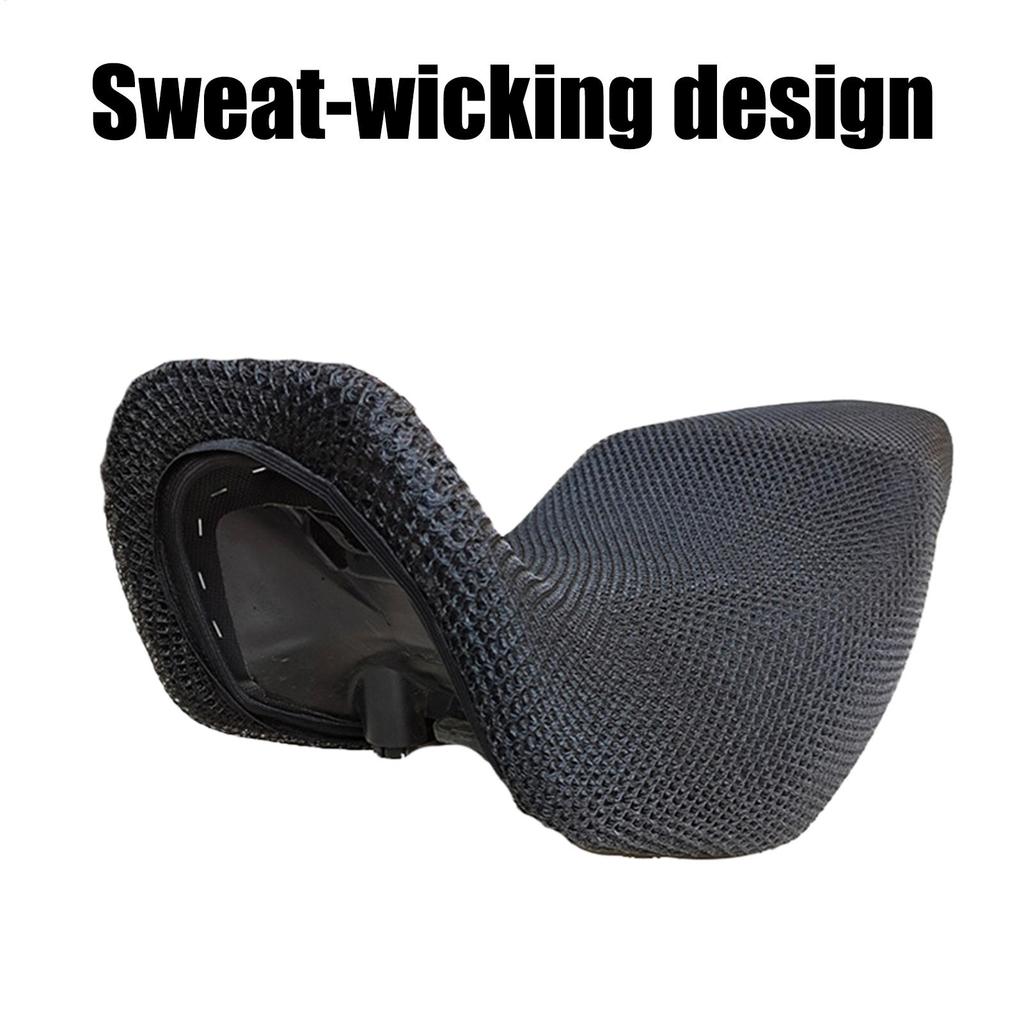 Motorcycle Seat Pad Sun Protection Seat Pad Motorcycle Sun Protector Honeycomb Cushion for Snowmobile Riding Daily Commuting