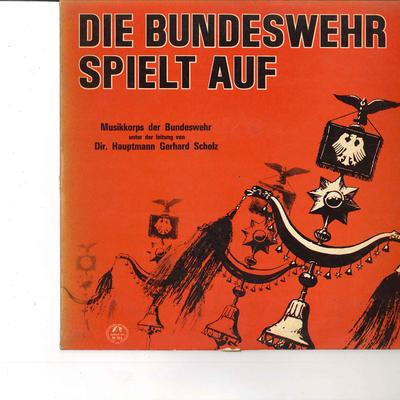 10inch Record MUSIKKORPS DER BUNDESWEHR UNTER DER  Die Bundeswehr Spielt Auf M264 CONCERT HALL Japan Jazz Used