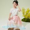 Xiaohu Patty Girls' Summer Princess T-shirt & Pearl Skirt Set