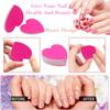 Mini Heart Two-Sided Nail File with Toolkit
