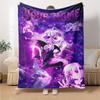 Name Custom High School DxD Print Flannel Blanket High Quality Warm Comfortable Cover for All Seasons Perfect for Gifts Home Decor