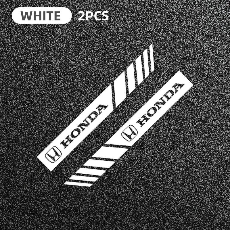 2PCS Car Rearview Mirror Sticker Decals Auto Exterior Accessories For Honda Odyssey Spirior CRV Civic XR-V HR-V City Accord