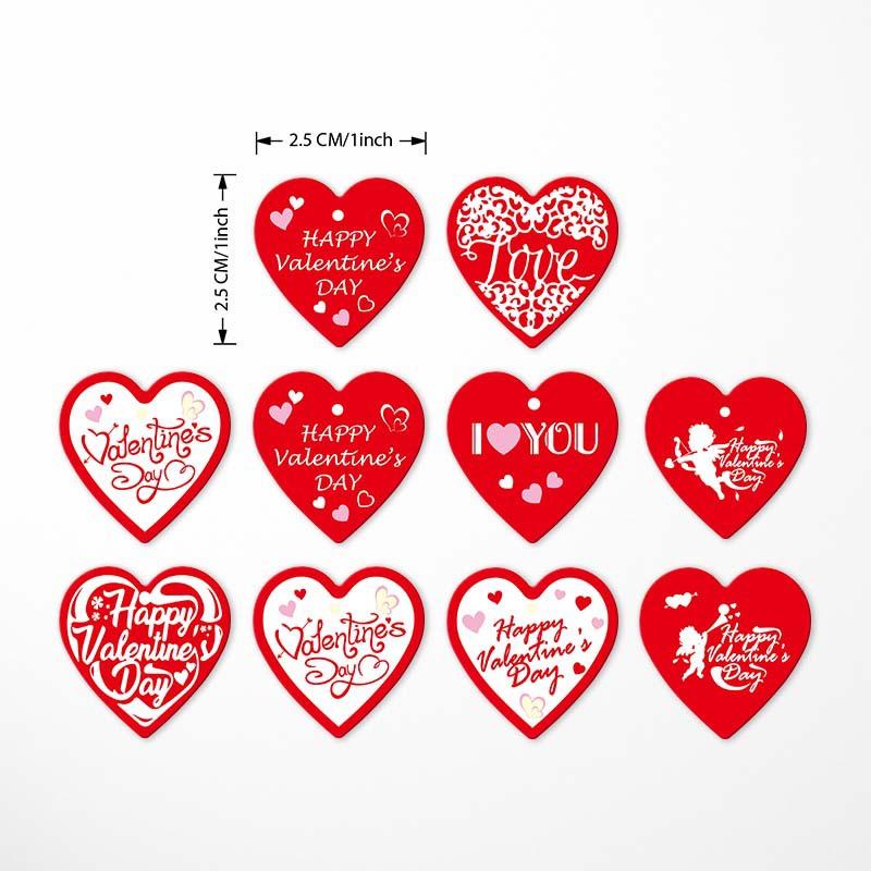 120/500Pcs Valentine'S Day Heart Stickers Sealing Sticker Happy Wedding Envelope Stickers Holiday Party Gift Decoration Stickers