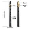 8-Hole Portable Saxophone Lightweight Professional Saxophone  Beginner Musicians