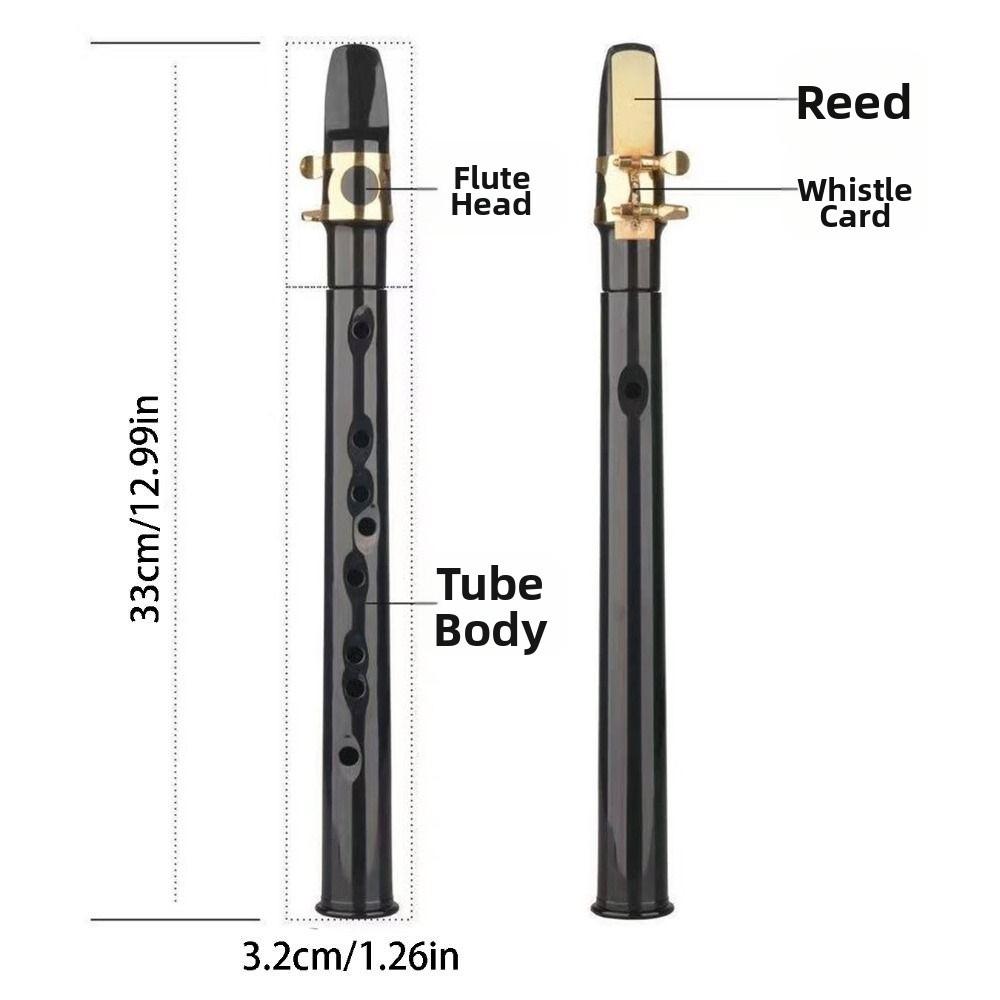 8-Hole Portable Saxophone Lightweight Professional Saxophone  Beginner Musicians