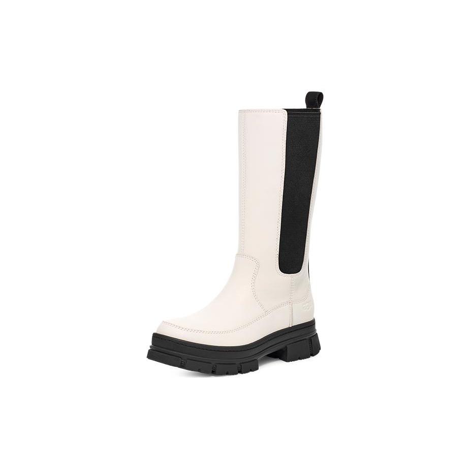 (WMNS) UGG Ashton Chelsea Tall Boot 'White' Women's 1134937-WHT
