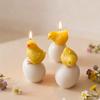 1pcs Easter Chick and Egg Candle Molds, for Easter Decorations,Soft&Easy To Release,for Making Easter Crafts,Candle Making