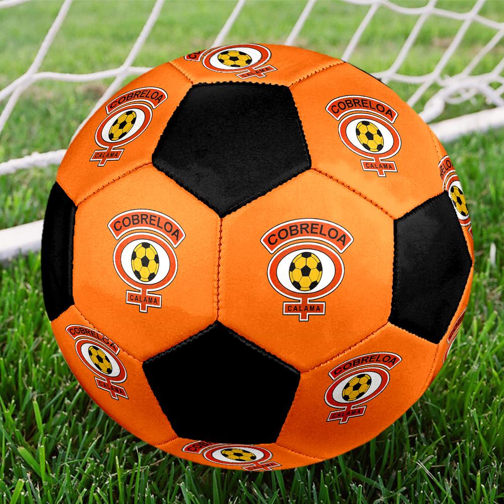 SIZE 5 Cobreloa Soccer Ball Colorful All Ages Machine Stitched PVC Competition Ready Durable High-Bounce