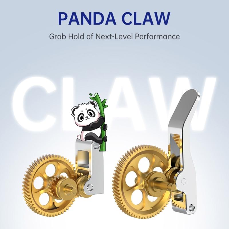 Panda Claw 3D Printer Parts Nanocoated Extrusion Head Gear Kit Upgraded Gear Replacement For P1P P1S X1C 3D Printer