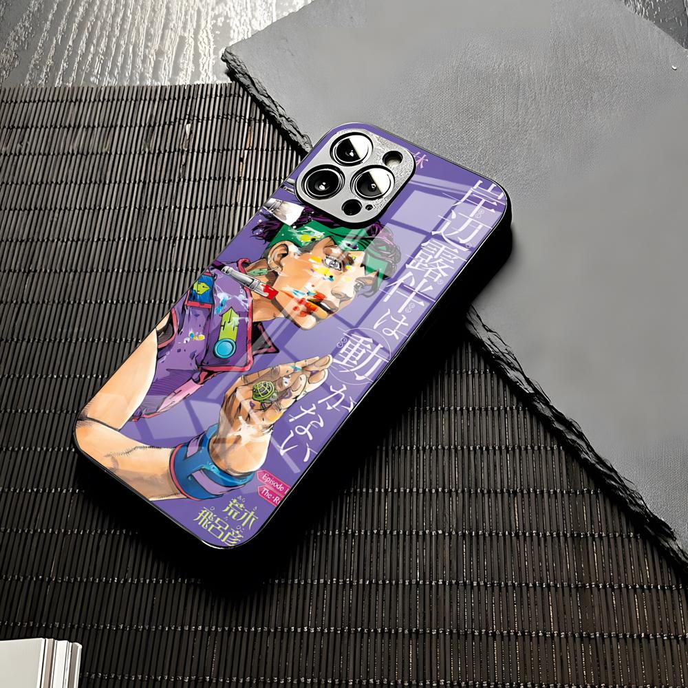 

Чехол для телефона JoJo s Bizarre Adventure JoJo Аниме Для Iphone 16 15 13 12 Taiping 14 11 Pro Max Mini X Xr Xs 8 7 Puls 6 Стекло Funda iPhone16promax