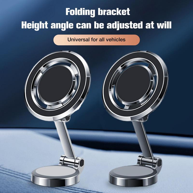 Dashboard Car Mobile Phone Holder Sticking GPS Stand Mount Bracket For Cellphone Rotating Smartphone Magnetic Holder In Car