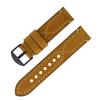 Cinturino per Orologio in Vera Pelle Crazy Horse Morbido Durevole Sostituzione Cinturino per Orologio in Pelle di Vacchetta per Orologi Smart Universali 18mm 20mm 22mm 24mm 26mm