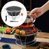 Camping Stove Stand Roast Meat Grill Portable Barbecue Multifunctional Home Cooking for