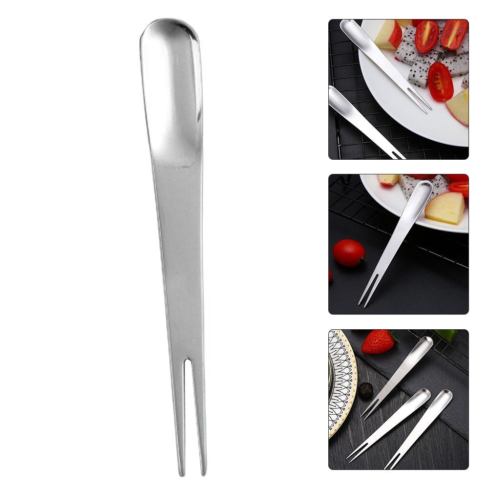 Dessert Fruit Fork Cake Fork Spoon Fruit Cake Fork Spoon Multifunction