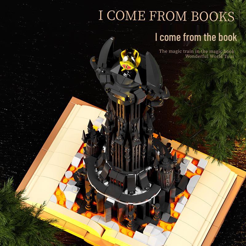 Lego-Compatible Harry Potter Magical Castle Tower - Educational Building Blocks Toy for Kids