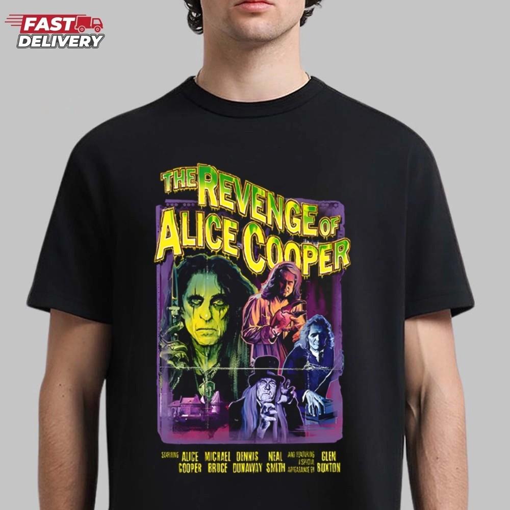 

The Revenge of Alice Cooper T-Shirt, Family Fans Gift T-Shirt S-3XL 4XL
