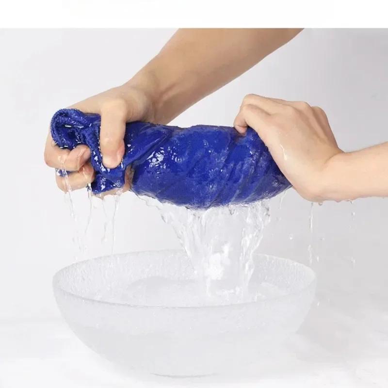 Microfiber Cleaning Cloths Lint Free Microfiber Cleaning Towel Cloths Reusable Cleaning TowelsThickened Absorbent Car Wash Towel