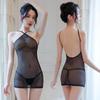 Sexy Unterwäsche Ol Hip Wickelkleid Streifen Sexy Perspektive Sekretärin Anzug