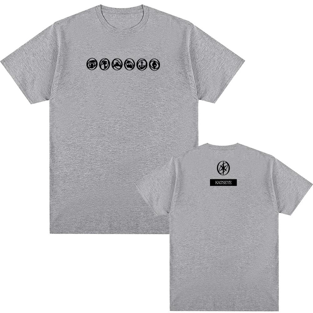 KATSEYE Girl Group Official Merch TShirt WOMENs Fashion Crew Neck Top HighQuality Cotton Apparel with Sleeve Graphics