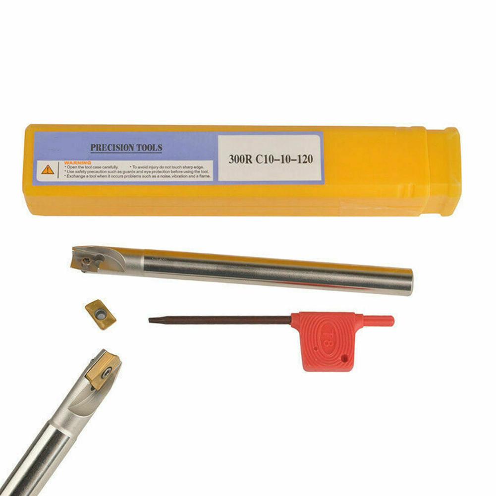 

300R C10-10×120-1T Turning Tool Holder Wrench Lathe Turning Tolo BAP300R C10-10×120-1T Boring Bar APMT1135PDER Insert +Wrench China Mainland
