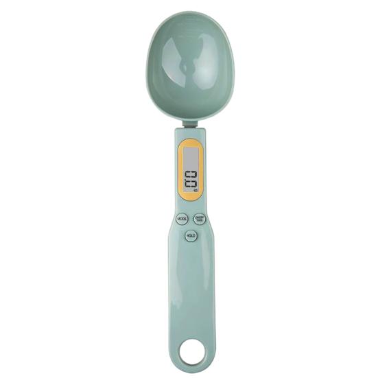 Cyfrowa Waga Łyżeczkowa Wysoka Precyzja 500g/0,1g Wyświetlacz LCD Elektroniczny Dozownik Jedzenia Przyprawy Ważenie Miarka Kuchenna
