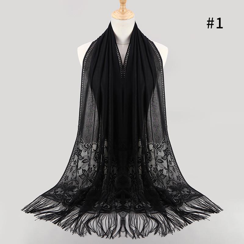 Women s Fashion Fringed Printed Cotton Parisian  Shawl Soft Beach Towel  Scarf One Size чёрный