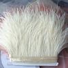 Decorative Feather Cloth Strip 10-15Cm Ostrich Hair Cloth Edge Dress Cuffs Latin Dance Skirt Diy Clothing Accessories