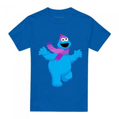 Sesame Street Unisex Erwachsene Pelzige Freunde für immer! Krümelmonster T-Shirt