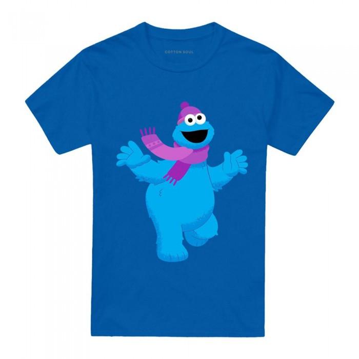 Sesame Street Unisex Adult Furry Friends Forever! Cookie Monster T-Shirt