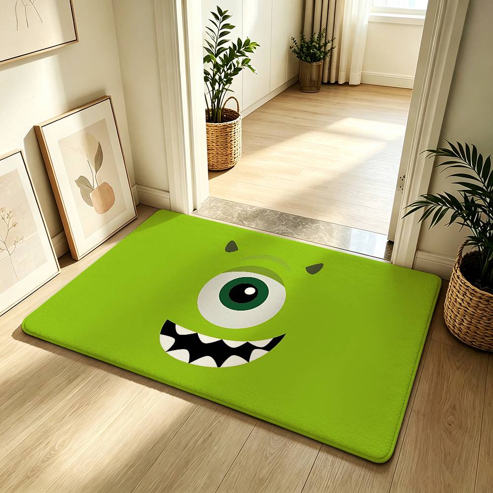 Anime-M-monsters-University-S Carpet Bathroom Anti-slip Mat Door Mat Home Decoration Mat Entrance Door Mat Scratch-resistant